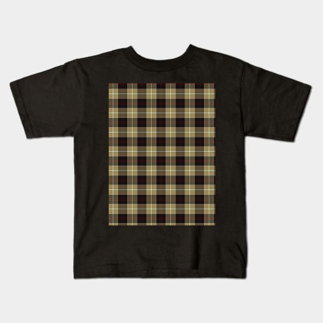 Dunlop Hunting Plaid Tartan Scottish Kids T-Shirt by ScottishShop